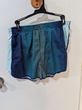 Victoria's Secret Blue Teal Gradient Athletic Shorts